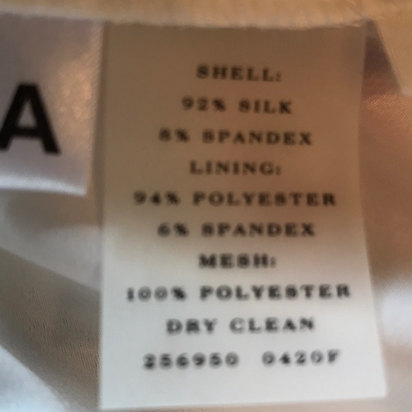 Silk Ann Taylor Summer Dress, Fully Lined - Picture 8 of 8